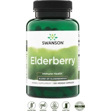 Swanson Elderberry Extract – 120 Kapsül