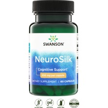 Swanson Neurosilk 200 Mg 60 Kapsül – Cognitive Support Bitkisel Takviye
