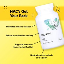 Thorne, Nac, 90 Kapsül (Kapsül Başına 500 Mg)