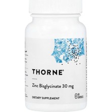 Thorne, Çinko Bisglisinat, 30 Mg, 60 Kapsül