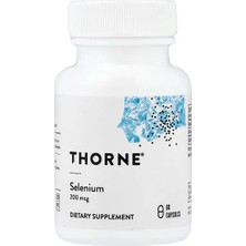 Thorne, Selenyum, 200 Mcg, 60 Kapsül