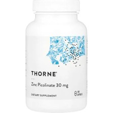 Thorne, Çinko Pikolinat, 30 mg, 180 Bitkisel Kapsül
