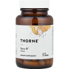 Thorne, Sacro-B™, Probiyotik, 60 Kapsül (Kapsül Başına 250 Mg)