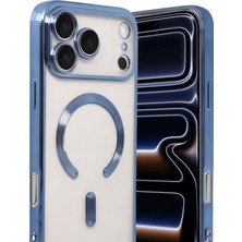 Mey ®   iPhone 17 Pro Max Kross Magneticsafe Kapak - Sierra Blue Najmaddin