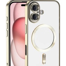 Mey ®   iPhone 17 Kross Magneticsafe Kapak - Gold Najmaddin