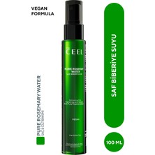 The Ceel Saf Biberiye Suyu Saç Toniği 100 ML Vegan Dökülme Karşıtı Bitki Özlü Bakım