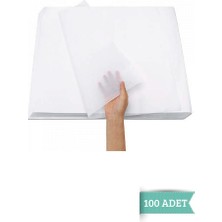 Tuğset Etiket Renkli  Pelur Kağıdı Beyaz 50X70 cm 100 Adet