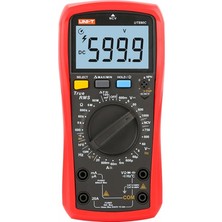 Uni-T UT 890C Dijital Multimetre Geniş LCD Ekran ile 6000 Sayım Ölçüm Fonksiyonu