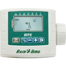 Rain Bird WPX 1 İstasyonlu Pilli Kontrol Ünitesi Siyah Malzeme ile Bahçe Bakım Amaçlı Kullanım