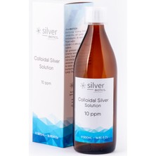 Silver Biotics Kolloidal Gümüş Suyu 10PPM 500 ml Koruyucu Etkili Solüsyon Doğal İçerik