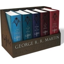 George R. R. Martin Bantam Books A Game of Thrones - (Song of Ice and Fire Series) Ciltli Set