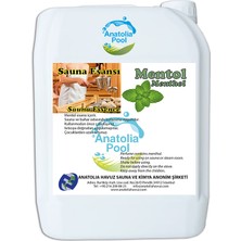 Anatolia Pool Mentol Buhar Esansı 5 Lt Sauna Essence Ferahlatıcı Etki ile Kullanıma Uygun