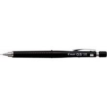 Pilot H-325 0,5 mm Siyah Mekanik Versatil Kalem Dayanıklı Metal Uç ile Uzun Ömürlü