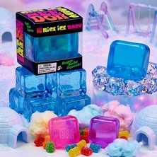 Oyuncak Sahili Skuşi NeeDoh Tarzı Cube Squeeze Ball 1 Adet Süper Sukuşi Küp Solid Squishy Sık Eğlen Yaldızlı Kare Fidget Squıshy