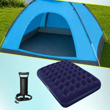 Black Island 68084 Kamp Çadır + Çift Kişilik Şişme Yatak +Pompa