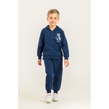 Rolypoly Erkek Çocuk Believe In Yourself Lacivert Eşofman Takımı RP3882-C-V3 RP3882-C-V3