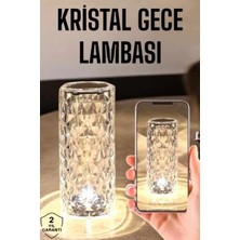 Epilons Kristal Dokunmatik Ve Kumandalı Masa Ve Gece Lambası