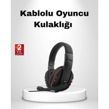 Epilons Rahat Ve Dayanıklı Mikrofonlu Oyun Kulaklığı – Stereo Ses, Ayarlanabilir Kafa Bandı