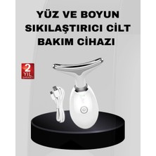 Epilons Kablosuz Şarjlı Yüz Sıkılaştırıcı Cihaz Ems Mikro Akım Anti-aging Masaj Aleti