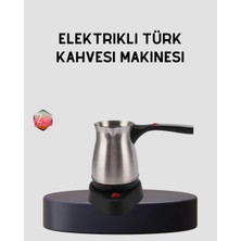 Epilons Elektrikli Türk Kahvesi Cezvesi 800w Kablosuz Döner Tabanlı