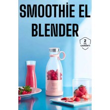 Epilons El Blender Bardak Blender Şarjlı Taşınabilir Meyve Sıkcağı Smoothie
