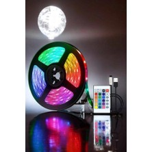 Epilons Smart Şerit Led Tv Arkası Renkli Kumandalı 10 Metre