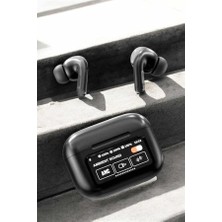 Epilons Kablosuz Bluetooth Kulaklık Ekranlı Uzun Şarj Süreli Anc Destekli