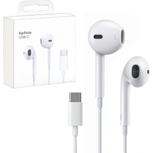 GUNKES Earpods Usb-C Kulaklik Beyaz Type C Kulaklık Yeni Nesil Ios Android Uyumlu 15/15PRO/15PRO Max/16
