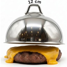 Empressco Eritme ve Buhar Aparatı, 12CM, Burger Peynir Kapağı, Mutfak Aksesuarı