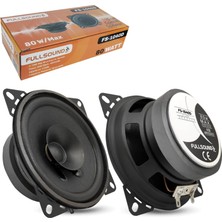 Fullsound 10CM 4'''' Tweetersız Oto Hoparlör Araç Kapı Hoparlörü Takımı