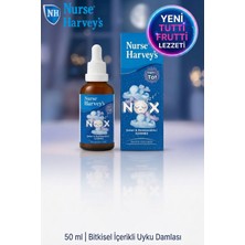 Nurse Harvey's Nox Bitkisel İçerikli Uyku Damlası 50 ml – (Çocuk ve Yetişkinler İçin Uyku Sorununa Destek)
