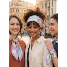 United Colors Of Benetton Flora Bandana/fular -1017-47*47