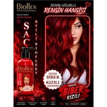 Bioflex Natural Hair Color Amonyaksız Biber Kızılı Saç Boyası