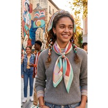 United Colors Of Benetton Flora Bandana/fular -1017-47*47
