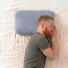Foloyk Umay Kırışıklık Önleyici Hafızalı Carbon Visco Yastık + 2 Adet %100 Tencel™ Kumaş Yastık Kılıfı