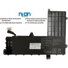 Ni-On Nion Asus Vivobook E502NA-DM002T,ASUS Vivobook E502NA-DM003T Uyumlu Tip 1 Notebook Batarya Pil