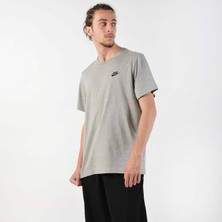 Nike Sportwear Erkek Gri Sıfır Yaka Tişört Ar4997-064