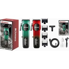 Marske MS-5069 Profesyonel Traş Makinesi (Kırmızı)