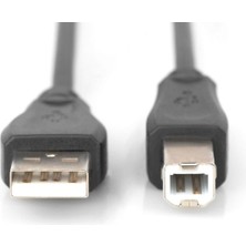 Digitus Yazıcı Kablosu Siyah Usb2.0 Zırhlı (1.8m)