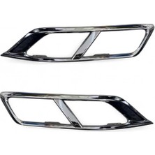 Gkl Vw Passat B8.5 Arka Tampon Krom Seti 2019-2024 3G0853209-210