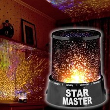 İlkyaz Fashion Duvara Işık Yıldız Yansıtan Star Master Gece Lambası