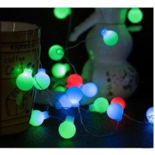 İlkyaz Fashion 5m 28 LED Rgb Işık Şeffaf Kablo Fişli Eklemeli