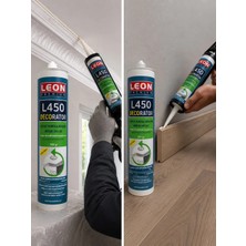 Leon Premium Güçlü Strafor ve Parke Süpürgelik Yapıştırıcı 500 Gram