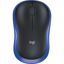 Logitech M185 Kablosuz Mouse Siyah-Mavi 910-002236