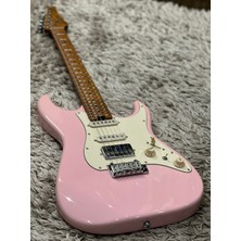 Soloking Ms-11 Classic Mkıı With Roasted Maple Fb In Shell Pink W/gigbag