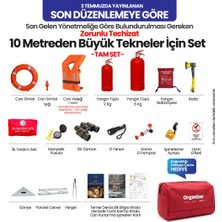 Sealux 10 Metre Üzerindeki Tekneler Için Zorunlu Teçhizat Seti