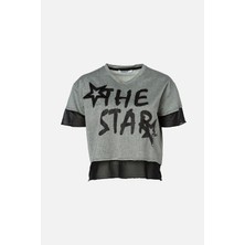 Vigoss Jeans VİGOSS KADIN BASKILI T-SHIRT 11688-00133
