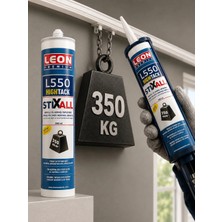 Leon Premium Güçlü 350'a Kadar Ağırlık Taşıyabilen Korniş ve Montaj Yapıştırıcı 450 gram