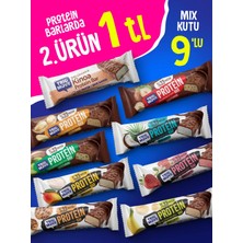 Trio Move 9'lu Protein Bar Tanışma Paketi 50 g. Çikolata Kaplamalı Sağlıklı Atıştırmalık