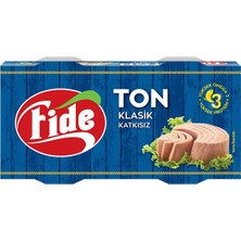 Fide Klasik Katkısız Ton Balığı 2'li 160 gr